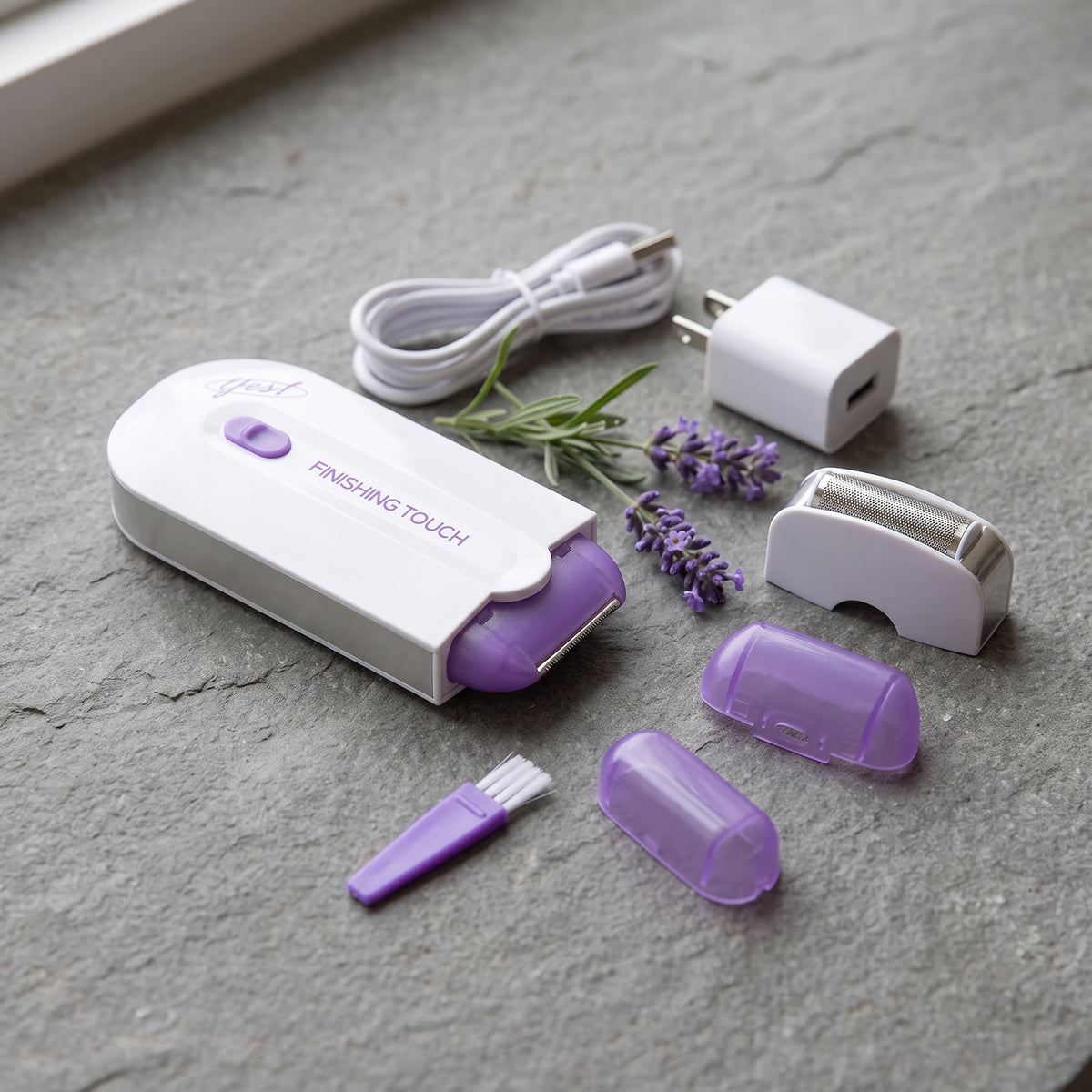 Yes! Finishing Touch Portable Rechargeable Hair Removal Device for Women – Full Body & Face