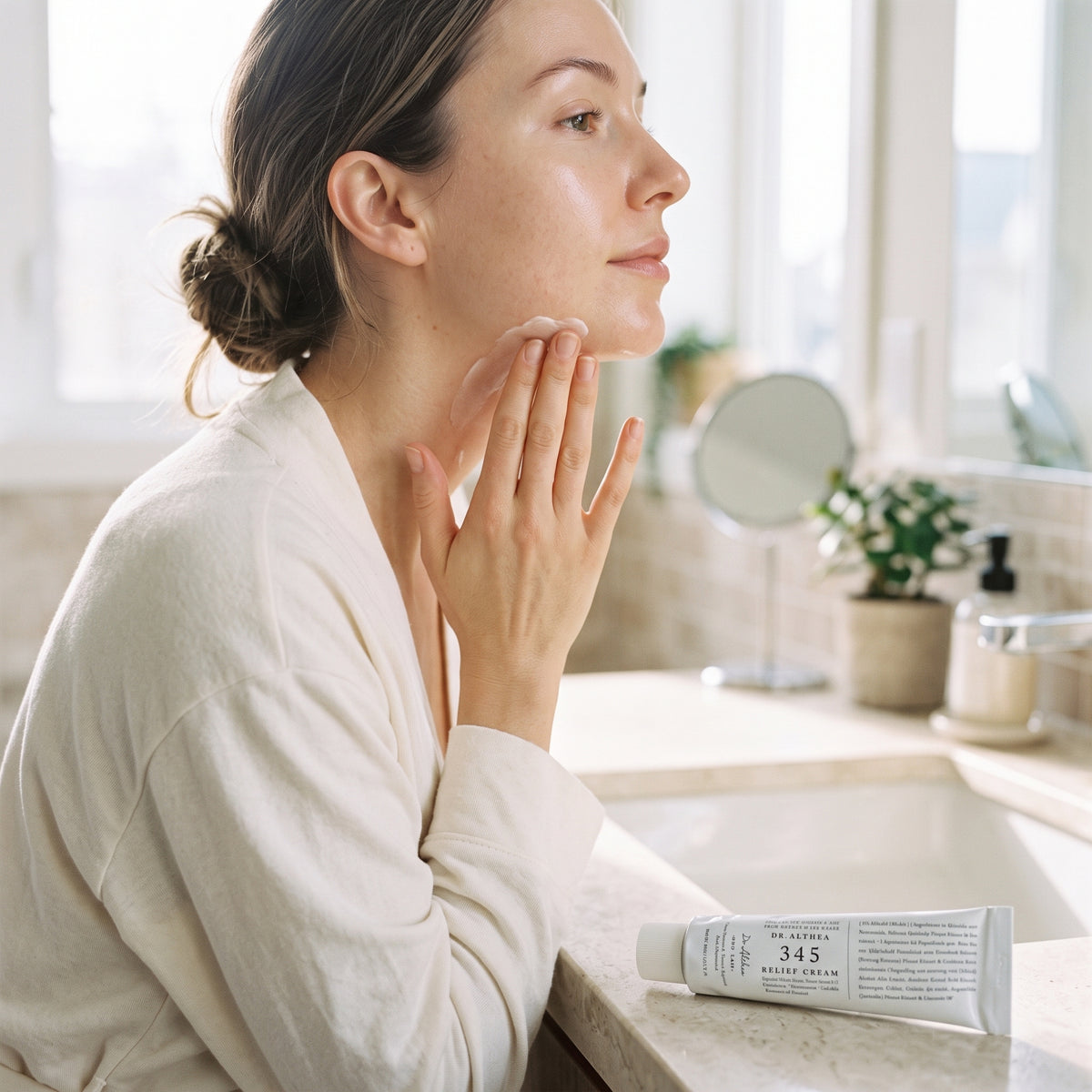 Dr. Althea 345 Relief Cream 50ml | Korean Centella & Niacinamide Blemish Relief Moisturizer