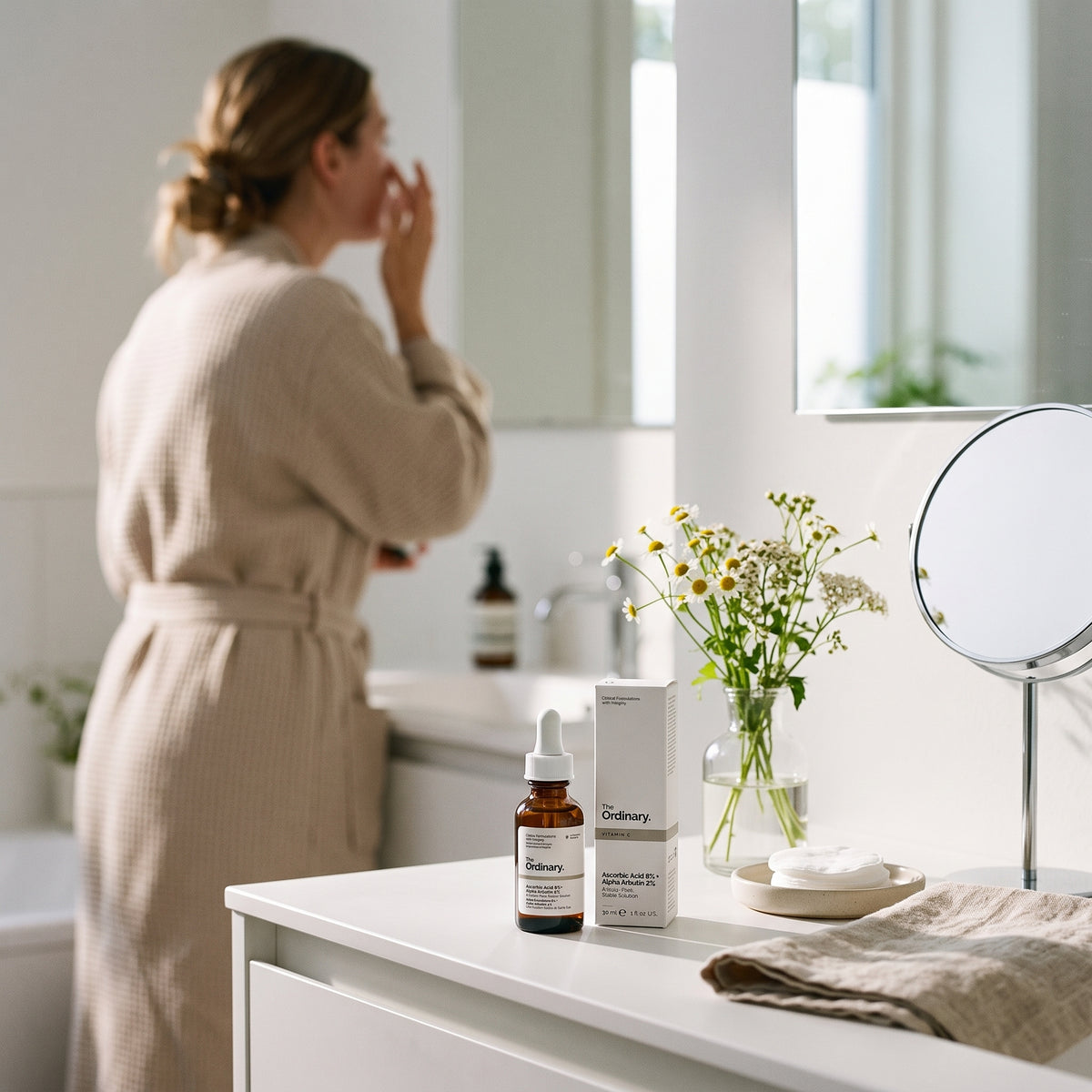 The Ordinary Ascorbic Acid 8% + Alpha Arbutin 2% Serum 30ml | Vitamin C Dark Spot Corrector