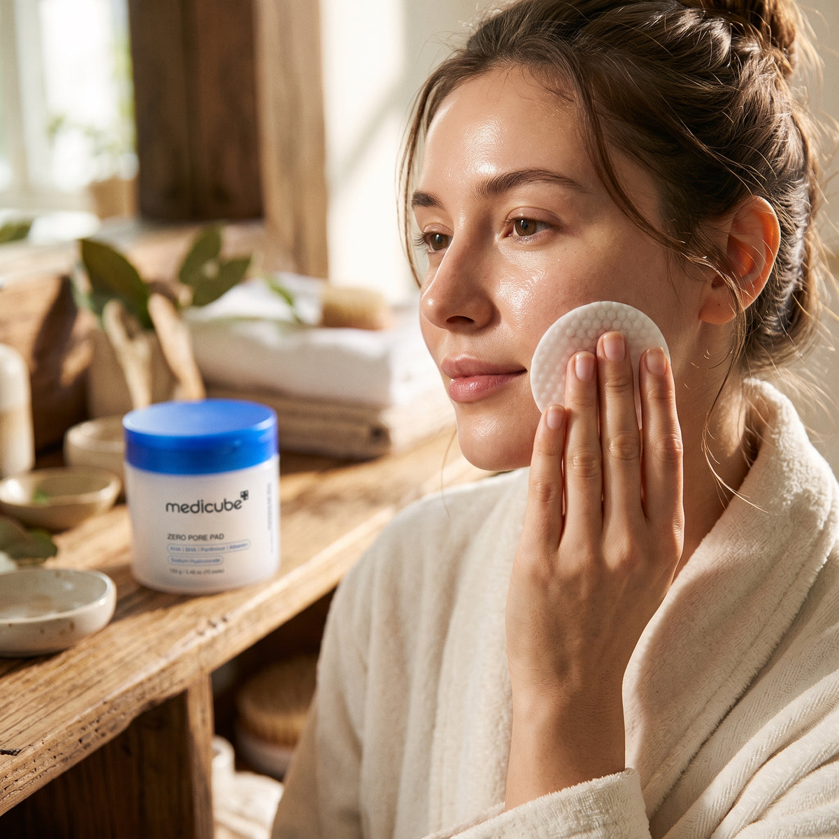 Medicube Zero Pore Pad 2.0 – Korean Dual-Textured Pore Tightening & Exfoliating Pads