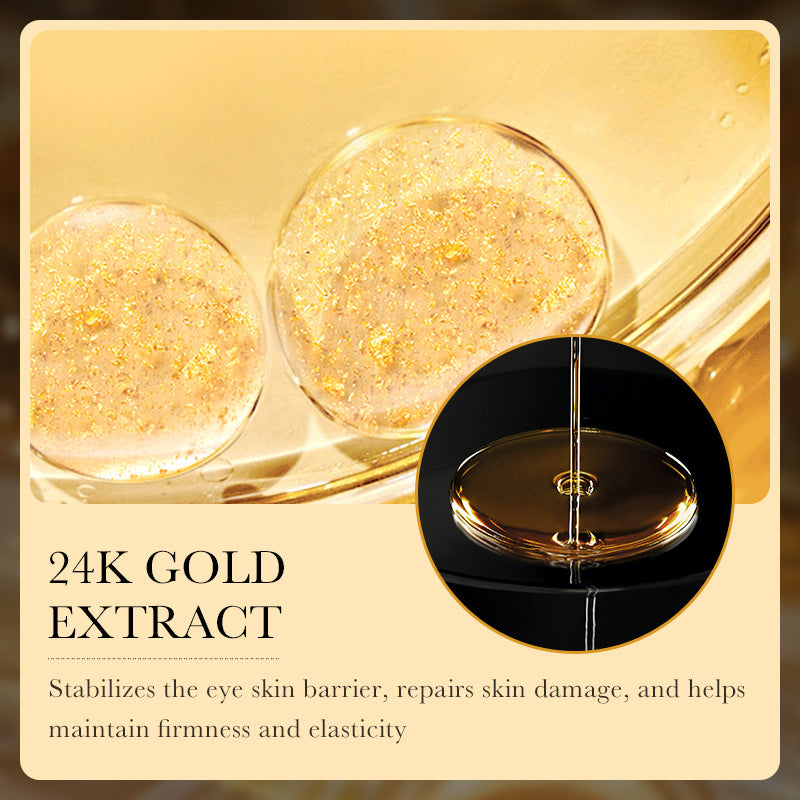 ZOZU 24K Gold Hyaluronic Acid Eye Cream – Anti-Aging & Anti-Wrinkle Firming Eye Cream