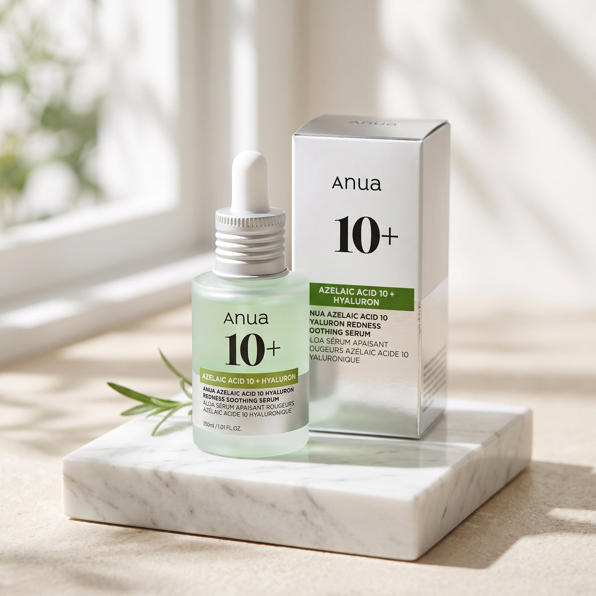 Anua Azelaic Acid 10 + Hyaluron Redness Soothing Serum (30ml) – Korean Anti-Redness & Blemish Serum