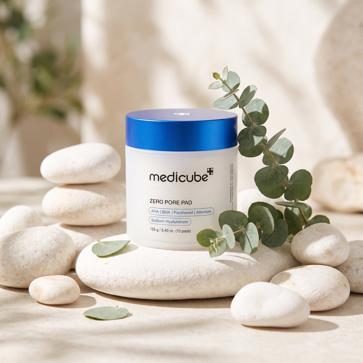 Medicube Zero Pore Pad 2.0 – Korean Dual-Textured Pore Tightening & Exfoliating Pads