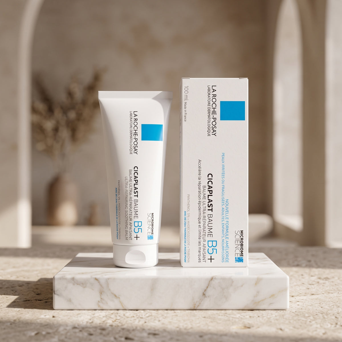 La Roche-Posay Cicaplast Baume B5+ (100ml) – Ultra-Repairing Soothing Balm for Dry & Irritated Skin