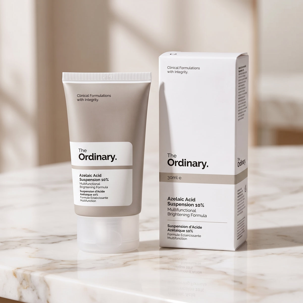 The Ordinary Azelaic Acid Suspension 10% – Skin Brightening Cream for Acne Marks, Blemishes & Uneven Tone
