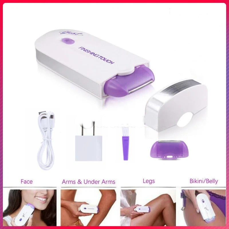 Yes! Finishing Touch Portable Rechargeable Hair Removal Device for Women – Full Body & Face