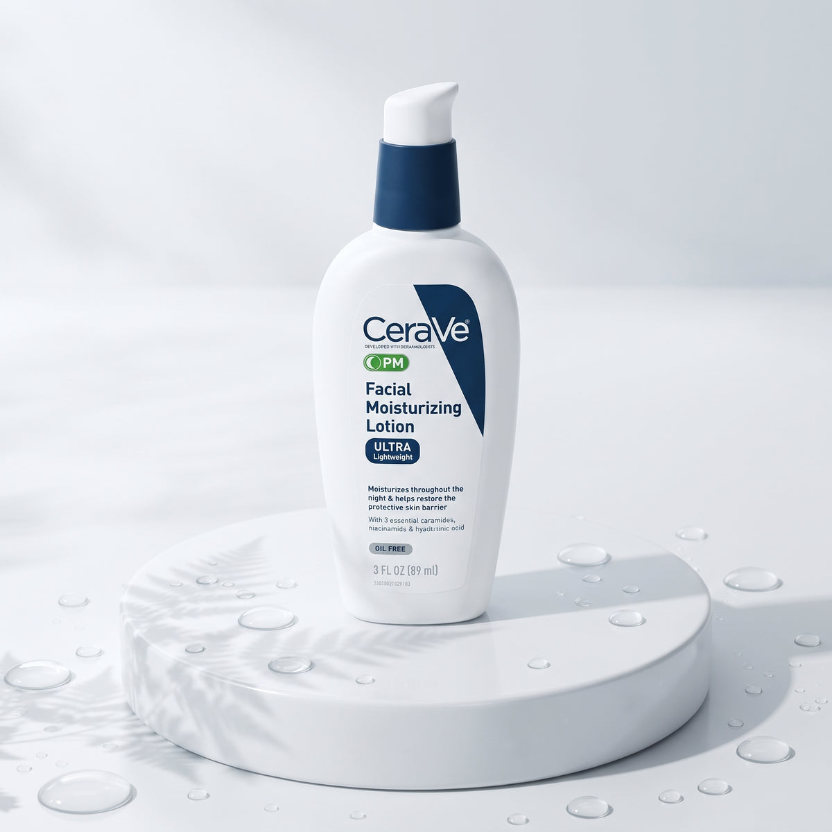 CeraVe PM Facial Moisturizing Lotion 89ml | Night Moisturiser