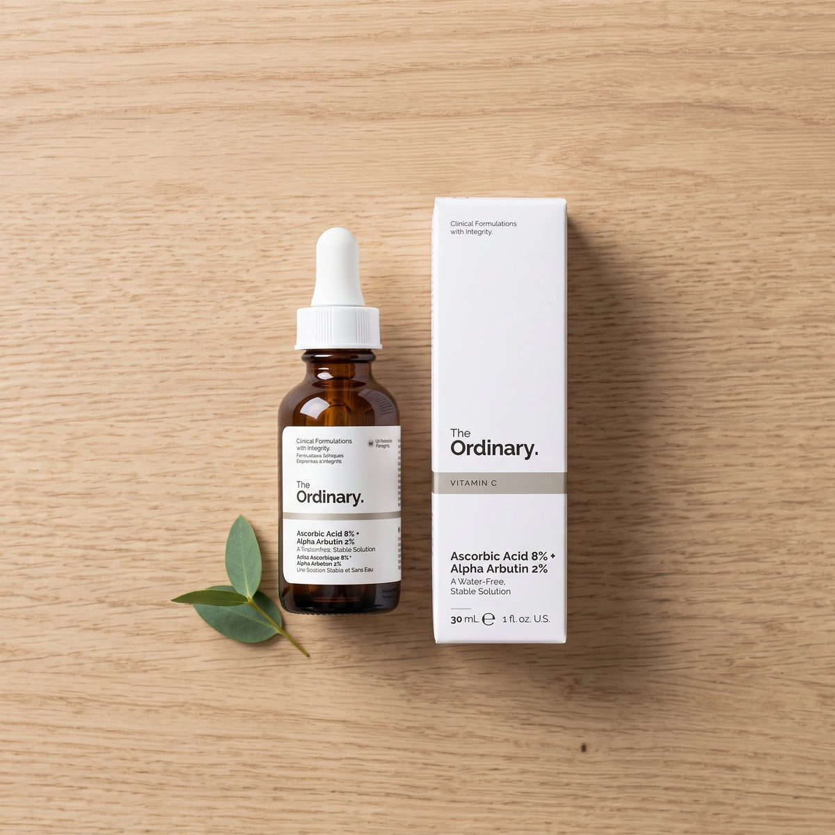 The Ordinary Ascorbic Acid 8% + Alpha Arbutin 2% Serum 30ml | Vitamin C Dark Spot Corrector