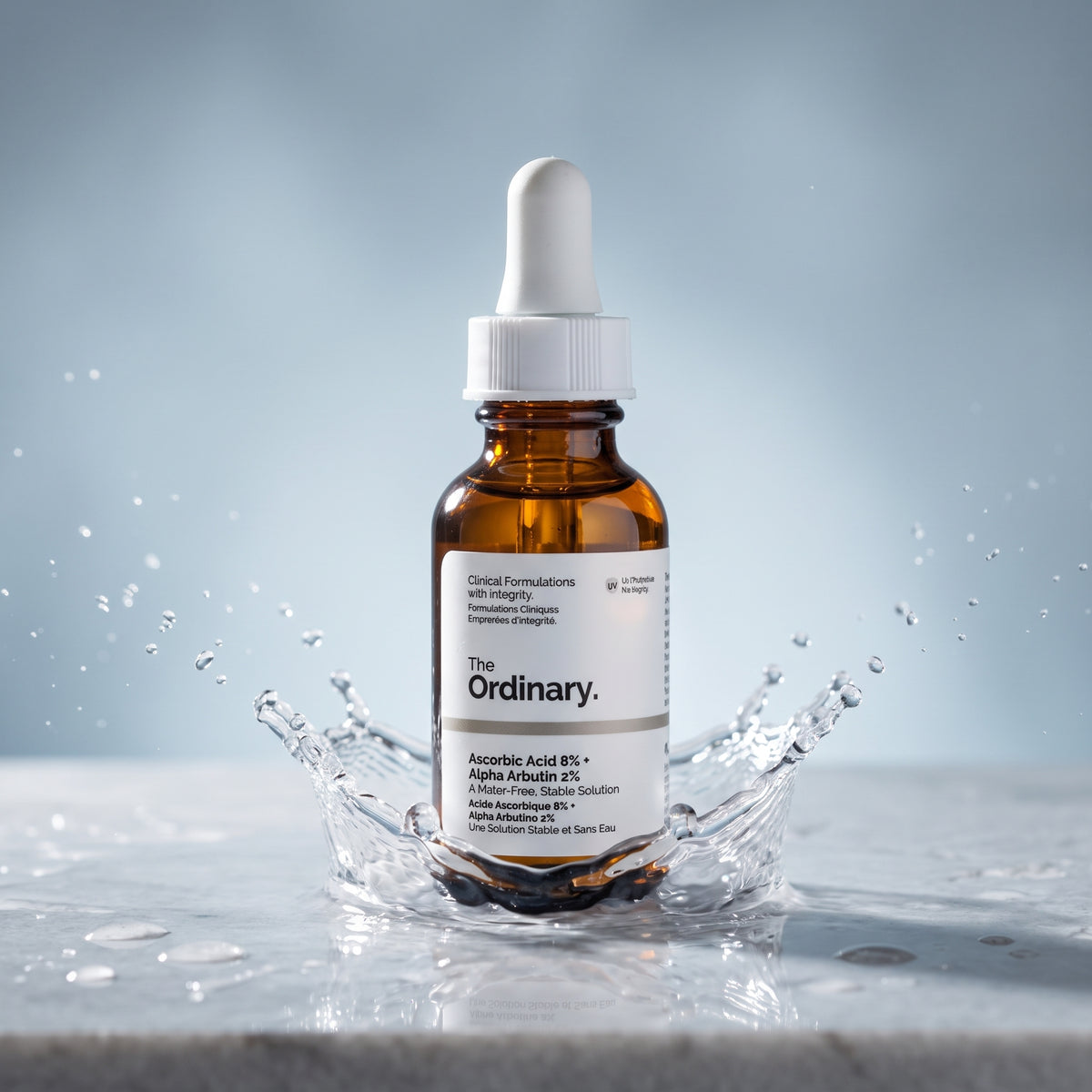 The Ordinary Ascorbic Acid 8% + Alpha Arbutin 2% Serum 30ml | Vitamin C Dark Spot Corrector