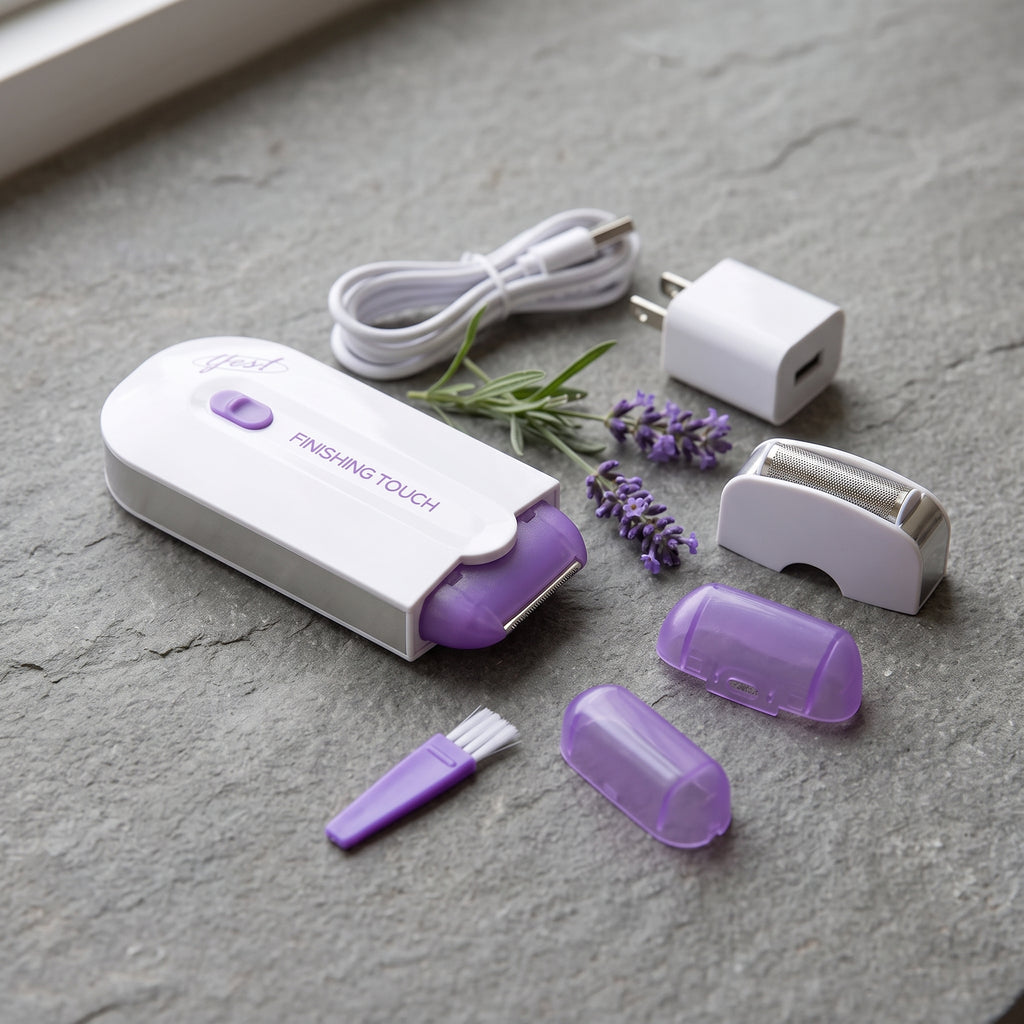 Yes! Finishing Touch Portable Rechargeable Hair Removal Device for Women – Full Body & Face