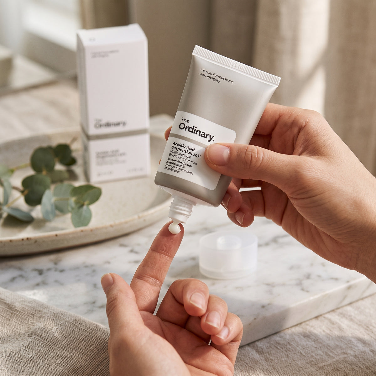 The Ordinary Azelaic Acid Suspension 10% – Skin Brightening Cream for Acne Marks, Blemishes & Uneven Tone