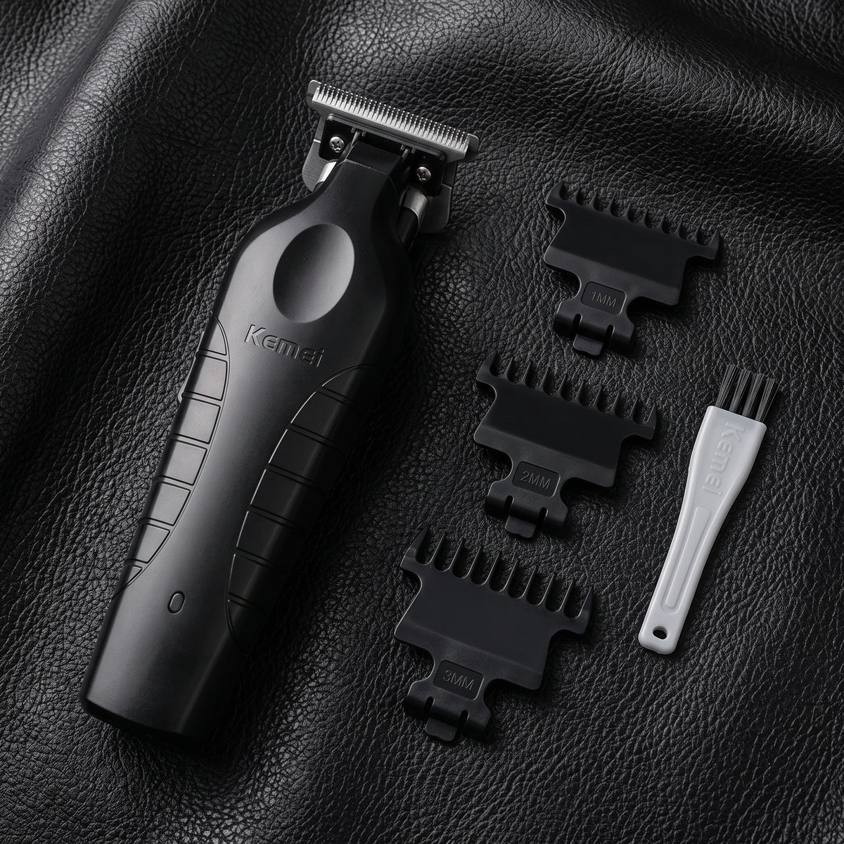 Kemei KM-2299 Zero-Gapped T-Blade Hair Clipper | Electric Cordless Beard & Detail Trimmer Set