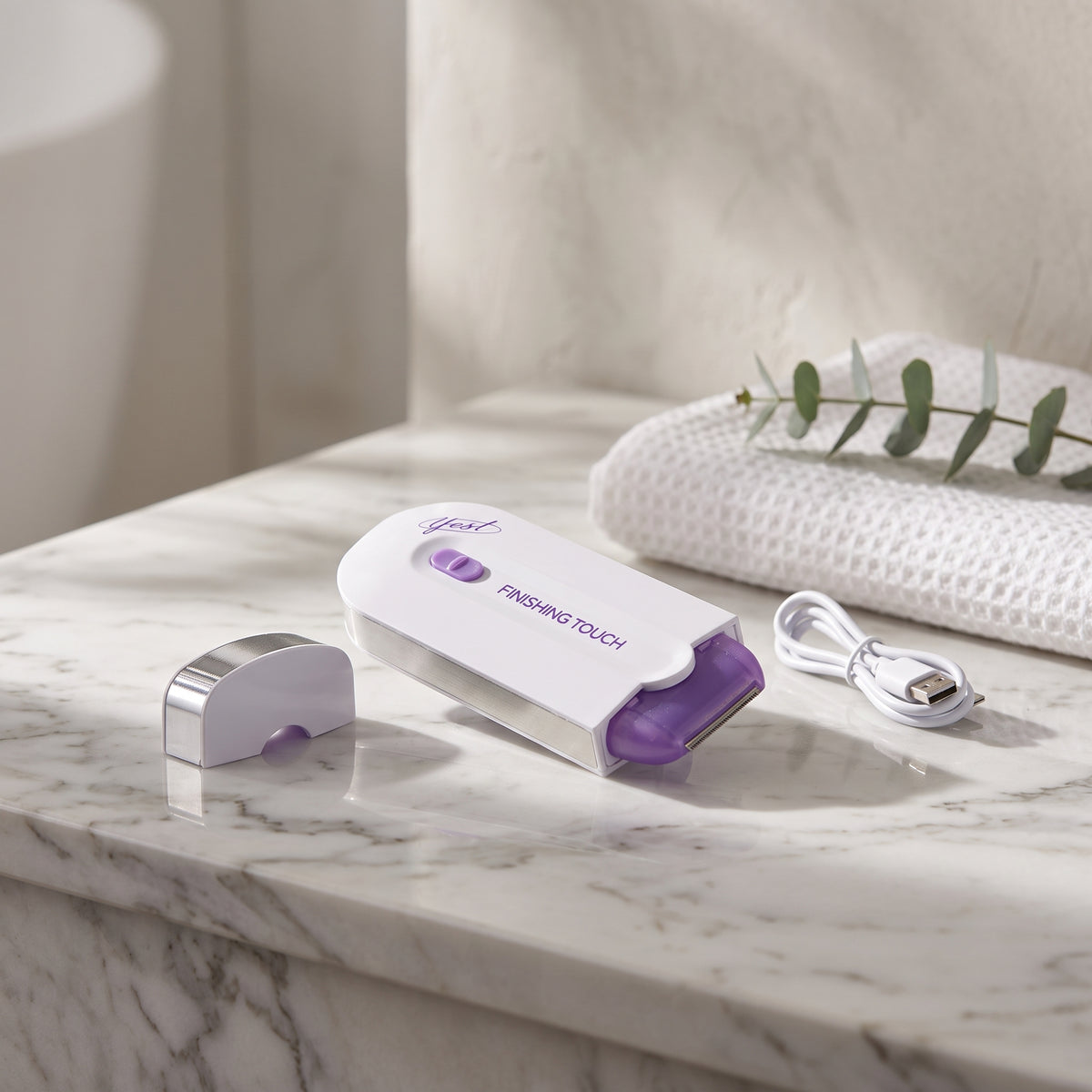 Yes! Finishing Touch Portable Rechargeable Hair Removal Device for Women – Full Body & Face