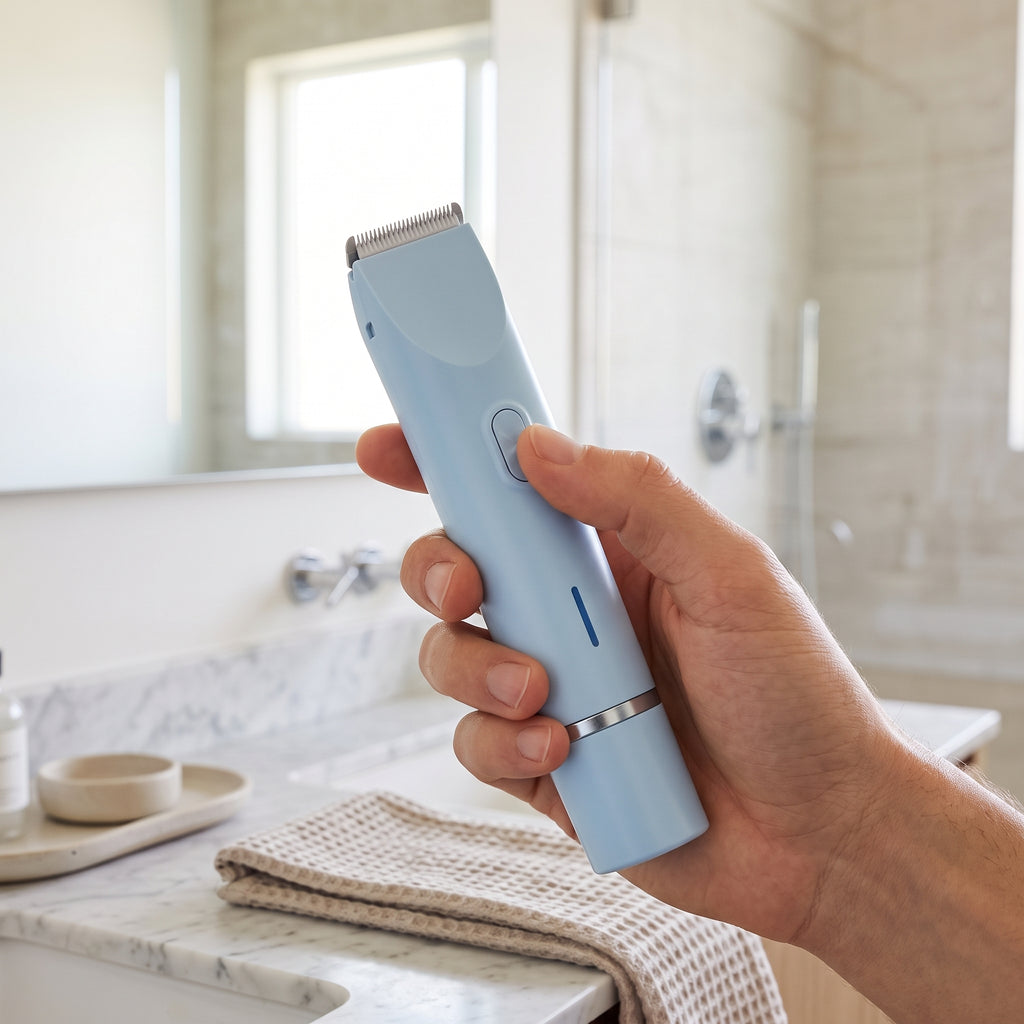 Dual-Head Electric Body Hair Remover – Portable Painless Hair Trimmer for Legs, Underarms & Bikini Area