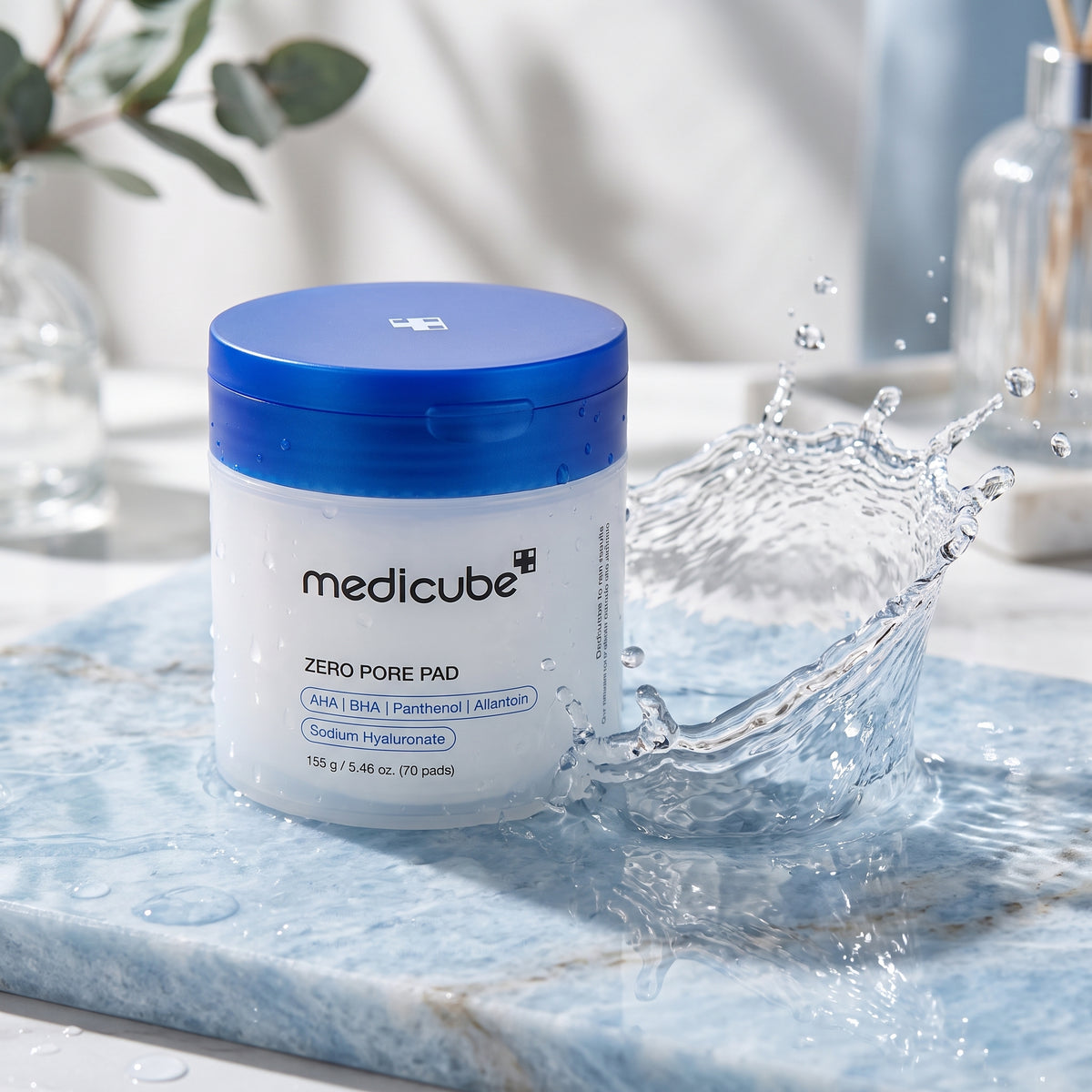 Medicube Zero Pore Pad 2.0 – Korean Dual-Textured Pore Tightening & Exfoliating Pads