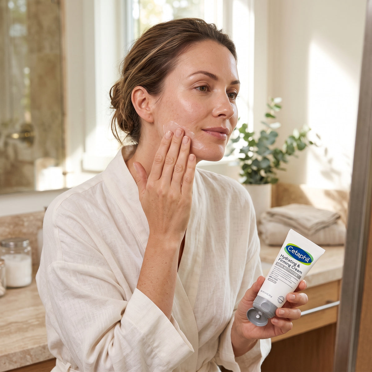 Cetaphil Hydrating & Firming Cream – Skin Activator™ for Face, Neck & Chest (3.4 oz)
