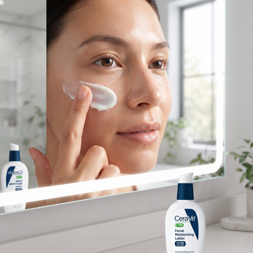 CeraVe PM Facial Moisturizing Lotion 89ml | Night Moisturiser