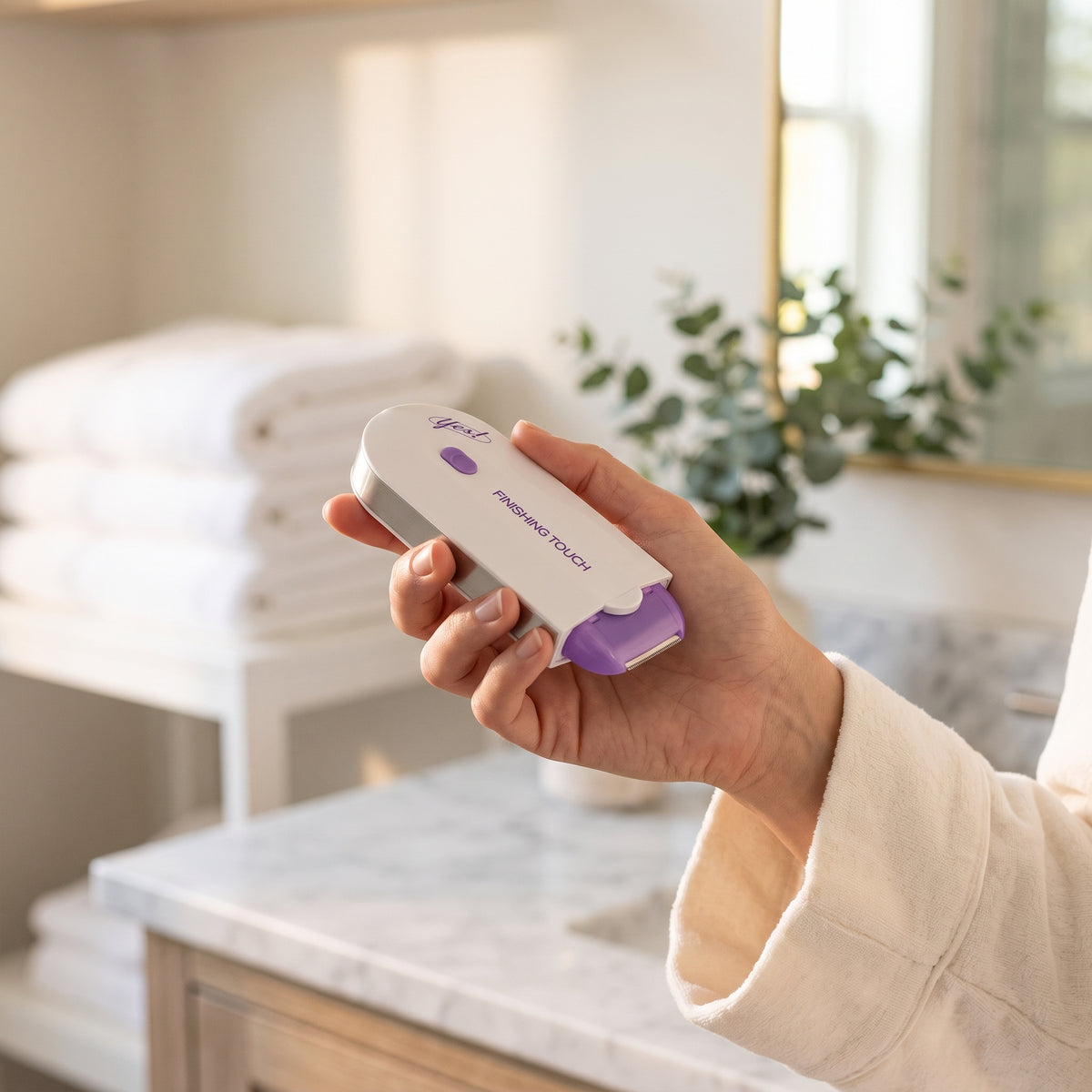 Yes! Finishing Touch Portable Rechargeable Hair Removal Device for Women – Full Body & Face