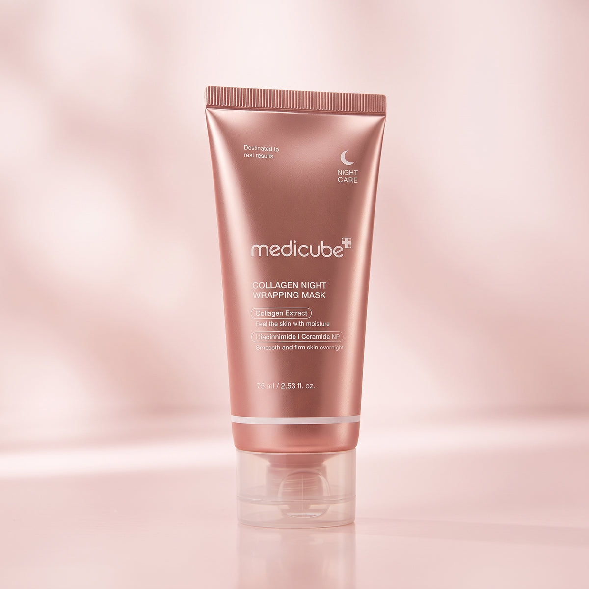 Medicube Collagen Night Wrapping Mask 75ml | Korean Overnight Peel-Off Mask for Glass Glow Skin