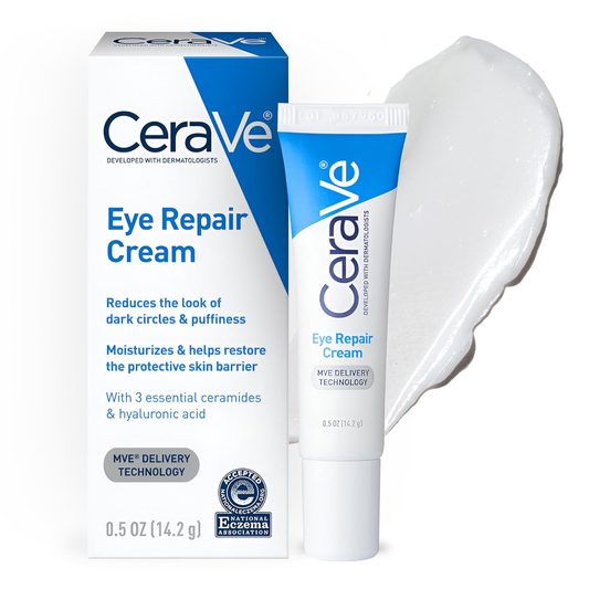 CeraVe Eye Repair Cream – Under Eye Cream for Dark Circles & Puffiness