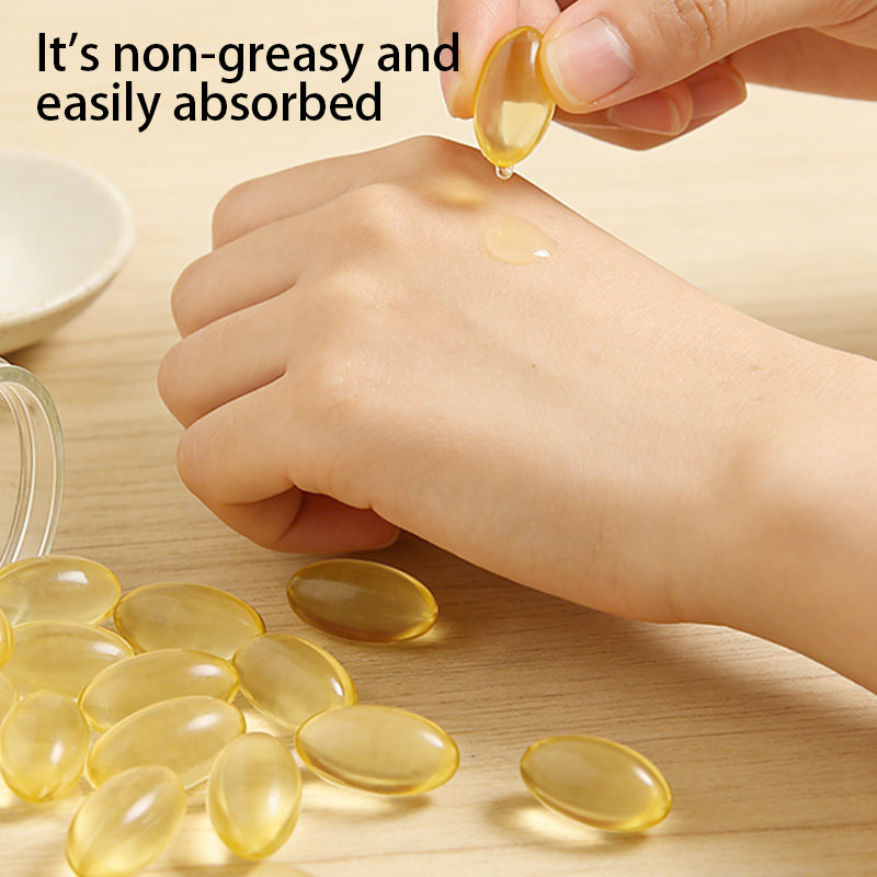 Fduay Vitamin C + E Anti-Wrinkle Facial Serum Capsules – Brightening & Firming Essence