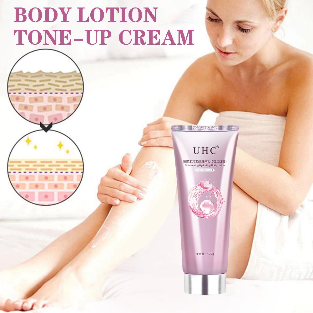 UHC Shimmering Hydrating Body Lotion – Skin Brightening & Tone-Up Body Cream