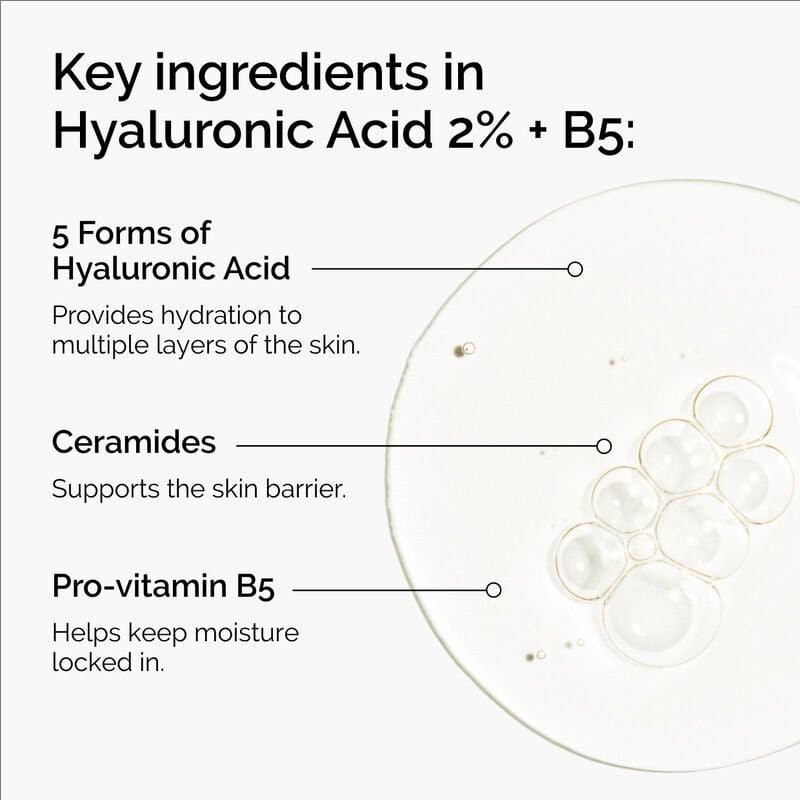 The Ordinary Hyaluronic Acid 2% + B5 – Ultra-Hydrating & Plumping Face Serum