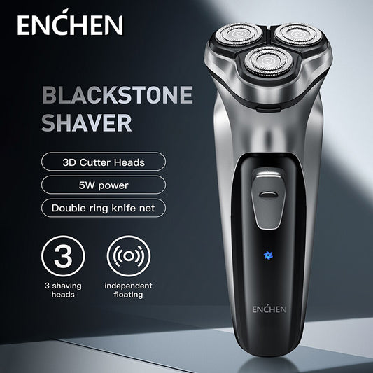 ENCHEN BlackStone Electric Shaver – 3D Independent Floating Cutter Head (5W Power)