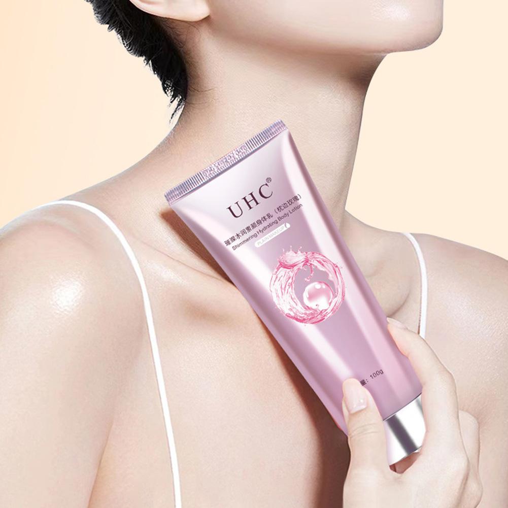 UHC Shimmering Hydrating Body Lotion – Skin Brightening & Tone-Up Body Cream
