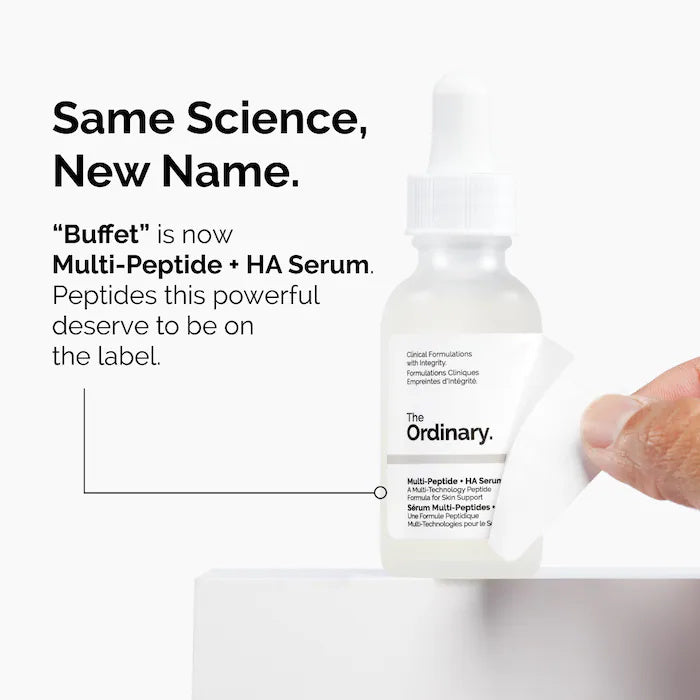 The Ordinary Multi-Peptide + HA Anti-Aging & Skin Firming Face Serum
