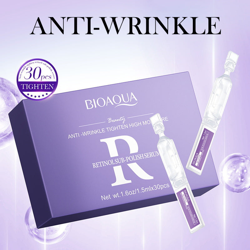 BIOAQUA Beauty Facial Ampoule Serum Set – Anti-Wrinkle, Whitening & Moisturizing Skin Care Ampoules