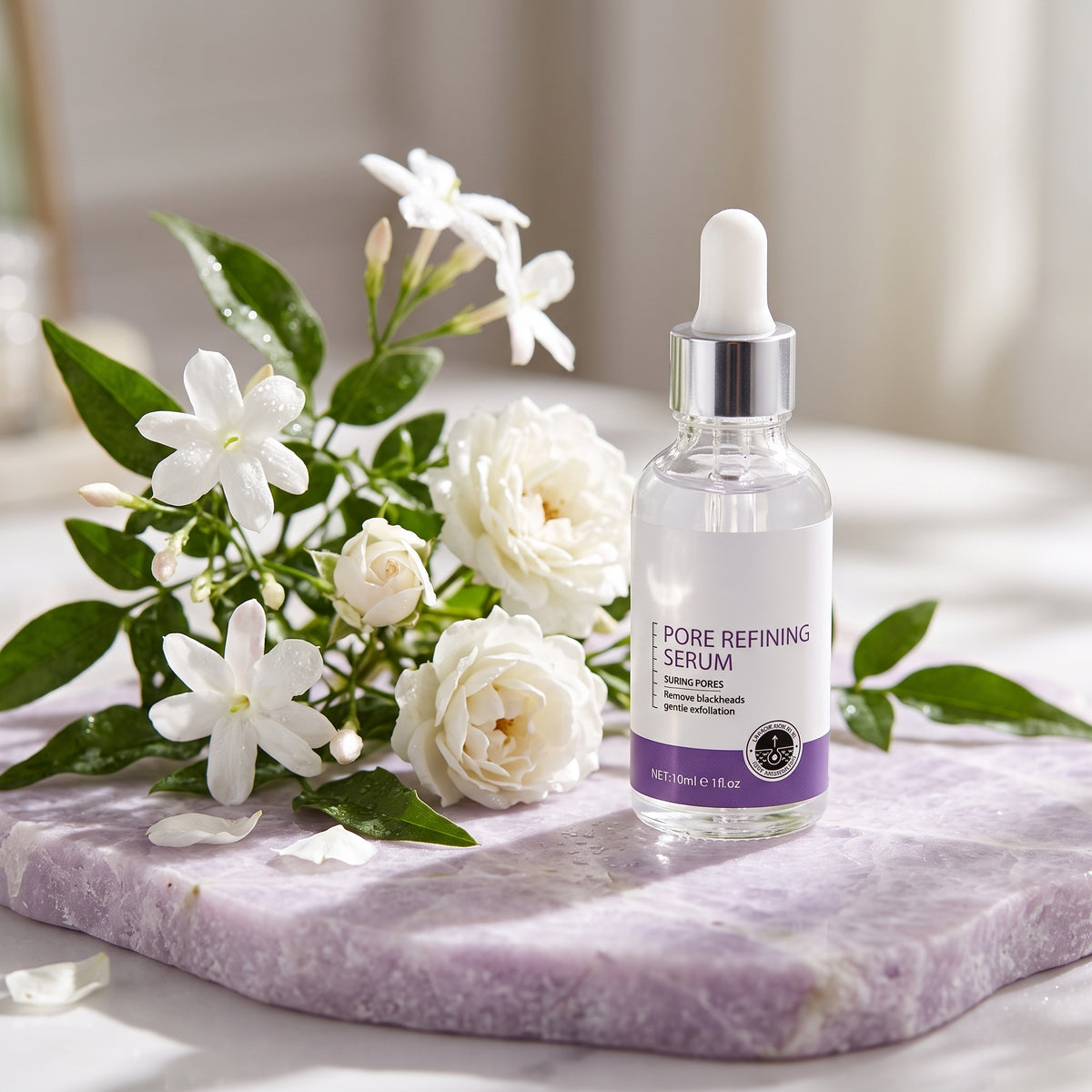 Pore Refining Serum (10ml / 1 fl. oz ) – Lactobionic Acid Shrink Pores & Blackhead Remover