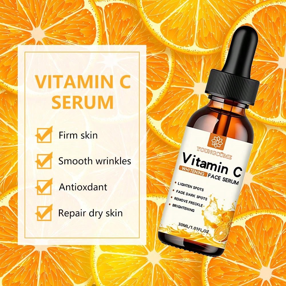 YOUNGCOME Vitamin C Facial Serum (30ml) – Skin Brightening & Dark Spot Corrector