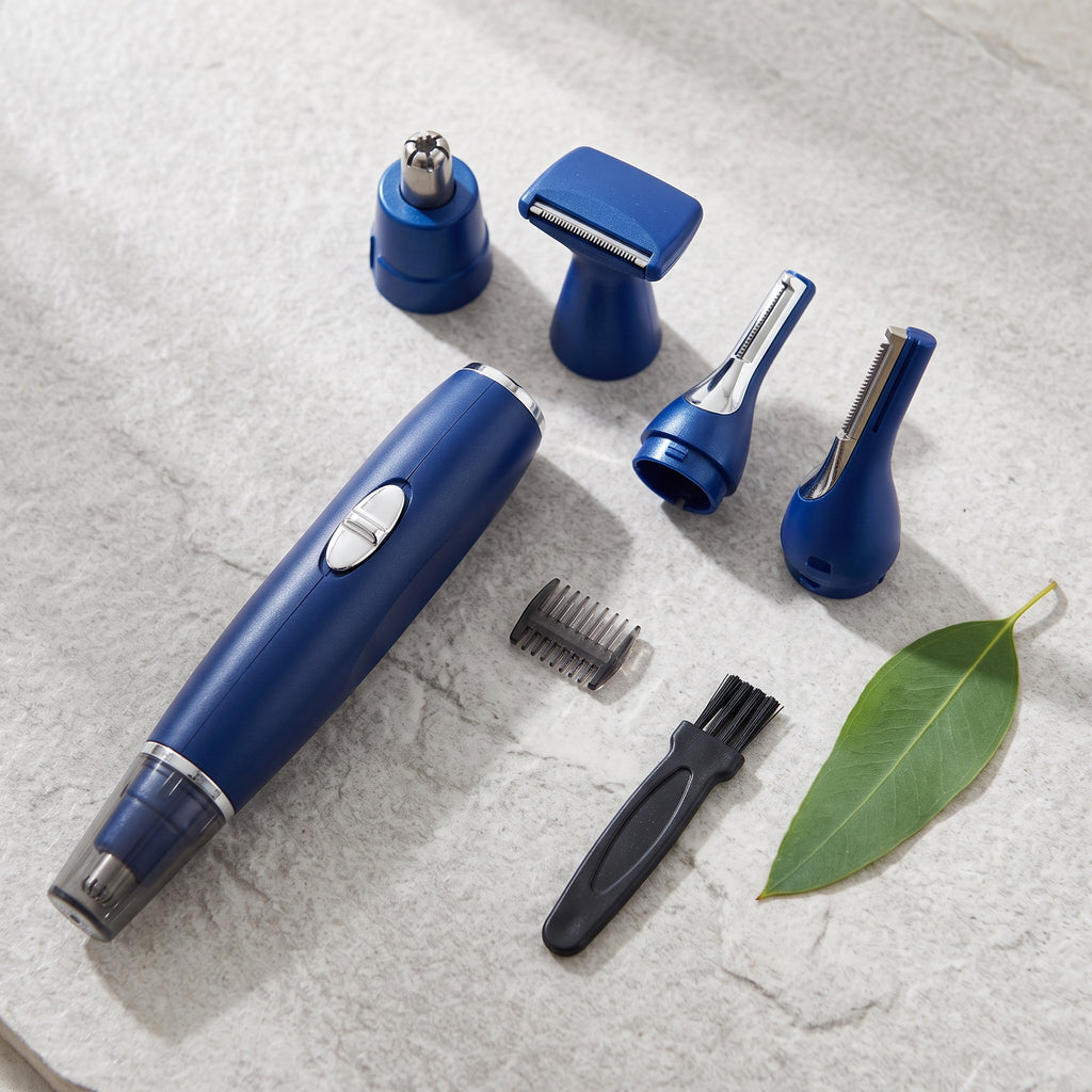 Boxili 3-in-1 Precision Electric Trimmer Kit – Nose, Ear, Eyebrow & Facial Hair Remover