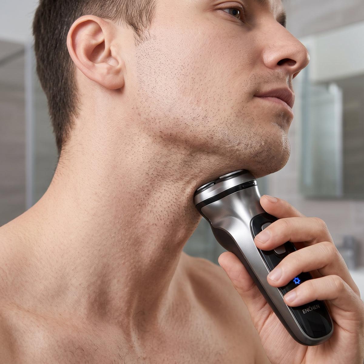 ENCHEN BlackStone Electric Shaver – 3D Independent Floating Cutter Head (5W Power)