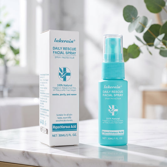 lakerain Daily Rescue Facial Spray – Hypochlorous Acid Soothing & Purifying Face Mist
