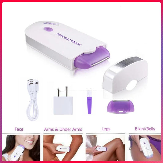 Yes! Finishing Touch Portable Rechargeable Hair Removal Device for Women – Full Body & Face