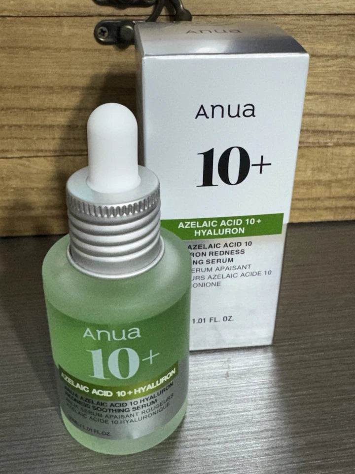 Anua Azelaic Acid 10 + Hyaluron Redness Soothing Serum (30ml) – Korean Anti-Redness & Blemish Serum